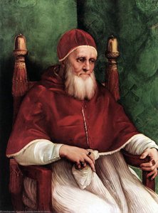 Portrait Of Julius Ii - London — Raphael, High Renaissance