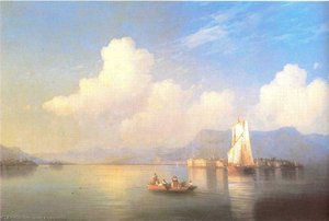 Italian Landscape — Ivan Konstantinovich Aivazovsky