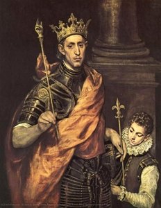 St. Louis King Of France With A Page — El Greco, Mannerism
