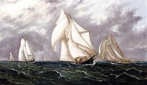 The Yacht Race — James Edward Buttersworth