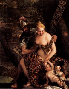 Mars Undressing Venus — Paolo Veronese