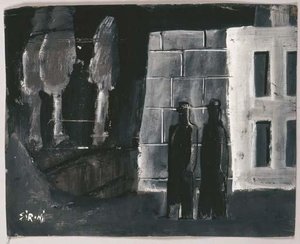 Composition With Figures — Mario Sironi