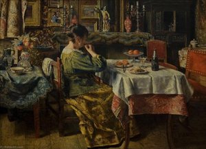 The Meal — Henri De Braekeleer
