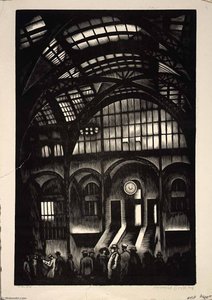 Penn Station, Nyc — Howard Cook