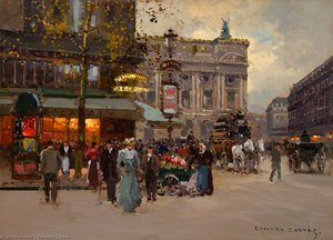 Caf De La Paix, Paris — Edouard Cortès