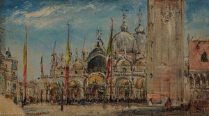 Saint Mark's Day, Saint Mark's, Venice — William White Warren