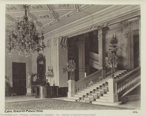 Interior Of Gezirah Palace Hotel — Photogr. Artistique G. Lekegian & Cie