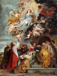 The Assumption Of The Virgin — Peter Paul Rubens, Baroque