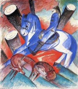 Saint Julian L'hospitalier — Franz Marc