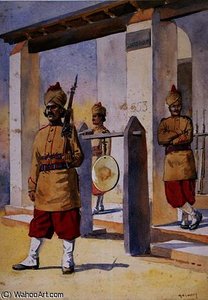 Soldiers of the 124th Duchess of Connaught's Own
