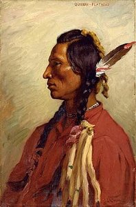 Quinnah, (painting) — Joseph Henry Sharp