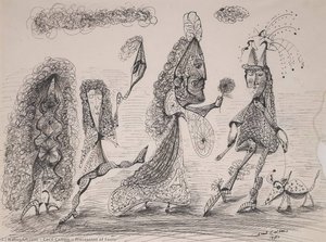Procession Of Fools — Cecil Collins