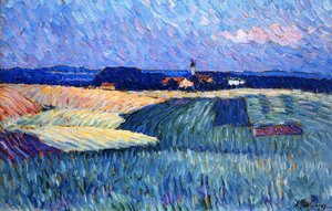 Village In Bavaria — Alexej Von Jawlensky, Expressionism