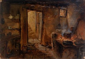 Interior Of A Kitchen — Eliphalet Frazer Andrews