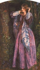 Amy (study) — Arthur Hughes