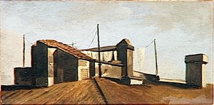 Loggia A Rome Le Toit Au Soleil — Pierre-henri De Valenciennes