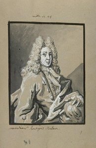 Portrait De Monsieur Bourgeois, Sculpteur — Jean-baptiste Oudry