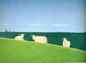 Three Cows — Alex Katz