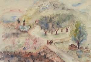 Landscape — Reuven Rubin