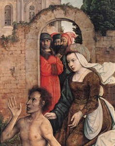 The Raising of Lazarus (detail)