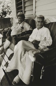 Couple On Veranda, Coffs Harbour — Mervyn Bishop