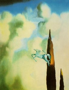 Morning Ossification Of The Cypress, 1934 — Salvador Dalí, Surrealist Movement