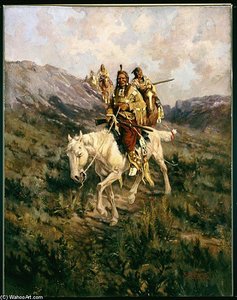 Visit To Another Tribe - — Edgar Samuel Paxson