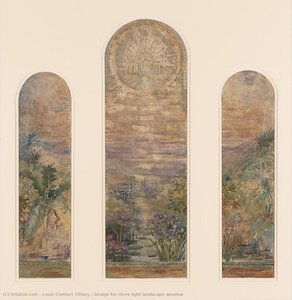 Design for three light landscape window