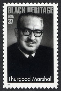 37c Thurgood Marshall Stamp — United States Postal Service