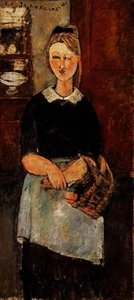 The Pretty Housewife — Amedeo Clemente Modigliani