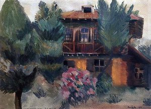 Persian House — Martiros Sarian, Expressionism