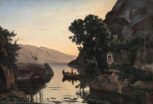 Landscape Near Riva On Lake Garda — Jean-baptiste-camille Corot, Barbizon School