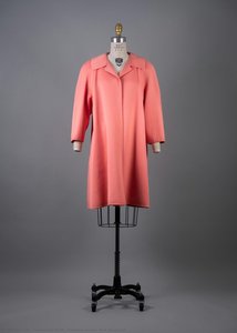 Carolyne Roehm, Pink Wool Coat — Susan Jane Smith