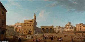 View Of Piazza Della Signoria
