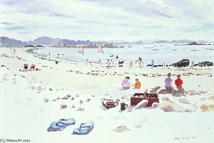 Cobo Bay, Guernsey — Lucy Willis