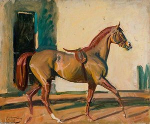 Study Of 'rufus' For 'our Mutual Friend The Horse' — Sir Alfred James Munnings