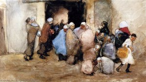Distribution Of Soup — George Hendrik Breitner