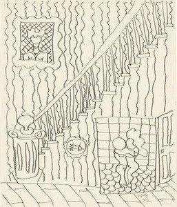 Untitled (staircase) — William Copley