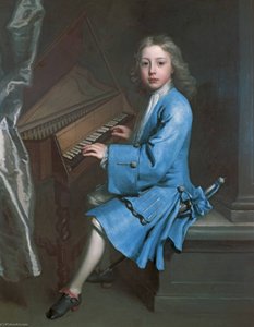 Garton Orme At The Spinet — Jonathan Richardson The Elder