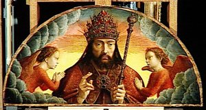 Dieu Le Pere Benissant — Gerard David, Northern Renaissance