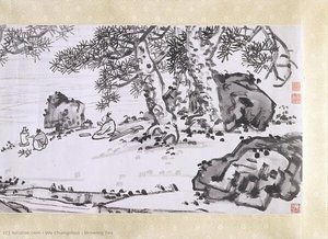 Brewing Tea — Wu Changshuo