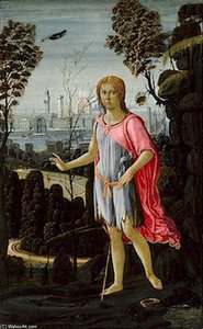 Saint John The Baptist — Jacopo Del Sellaio