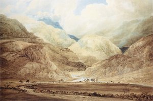 View Near Beddgelert (snowdonia) — Thomas Girtin