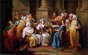 The Grand Turk Giving A Concert To His Mistress — Charles-andré Van Loo