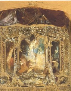 Design For A Theater Curtain — Gustav Klimt