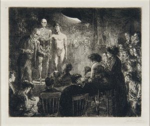 Anshutz On Anatomy — John French Sloan, Realism