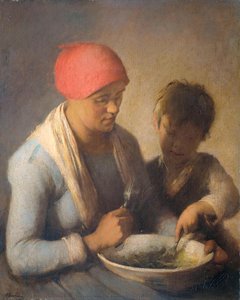 The Meal, Auguste Boulard, 1850 - 1892 — Boulard Auguste Père