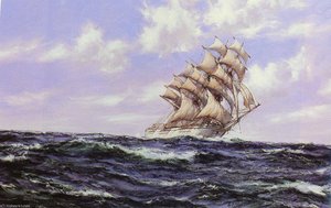 The Abner Coburn — Montague Dawson