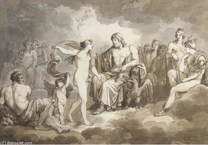 Zeus And Venus — Bartolomeo Pinelli