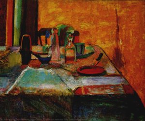 Nature Morte À Contre-jour Huile Sur Toile Collection Particulière — Henri Matisse
